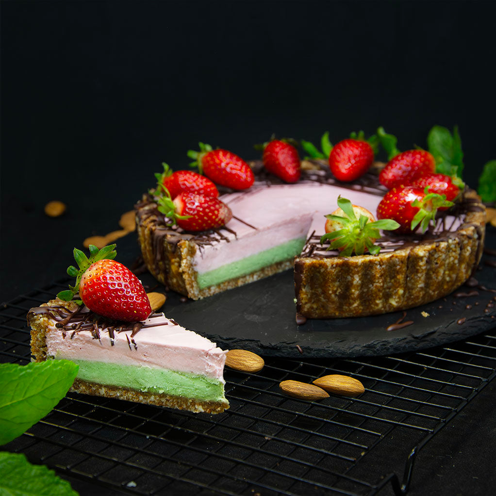 Тарт с Ягоди и Мента Avocado cakes