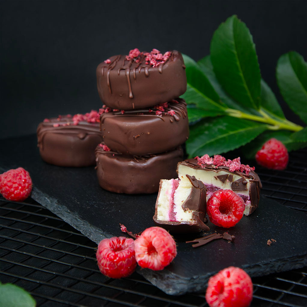 Малиново-карамелени пастички My Store